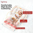 Lifelong Cuppy Baby Nest Lite | Portable & Foldable Infant Sleeping Bed for Newborns | Soft, Cozy & Travel-Friendly Baby Carry Bed with Cushioning (42 x 36 cm)