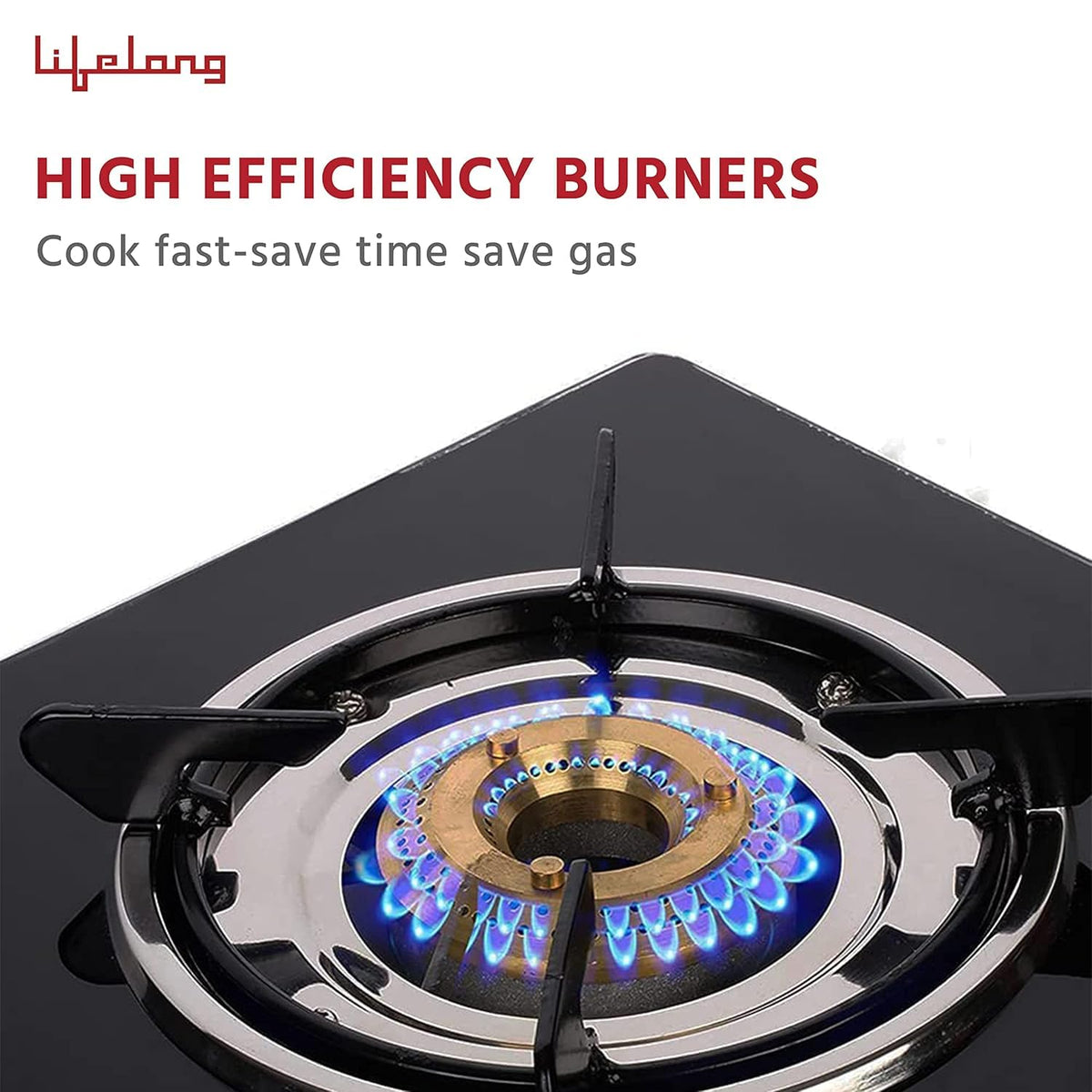 2-Burner Manual Ignition Gas Stove