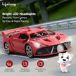 Lifelong Cuppy Rechargeable RC Car for Kids | LED Lights & 2.4GHz Control