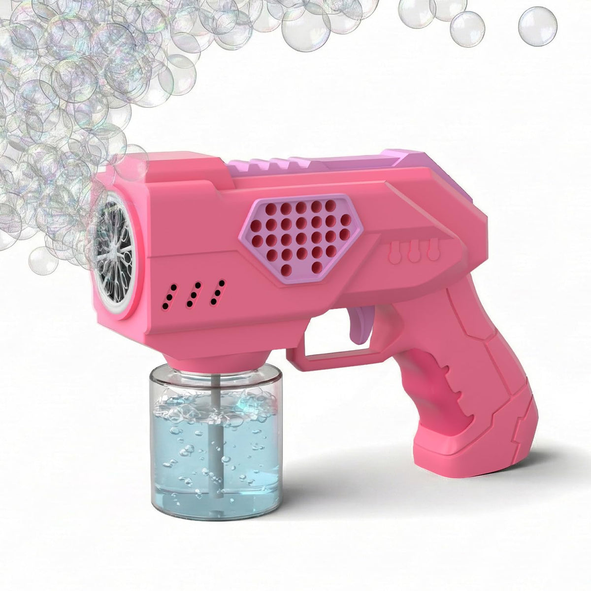 Automatic Bubble Blaster Gun with Bubble Solution