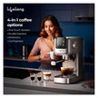Lifelong Eden 1350W Digital Coffee Machine Italian Ulka Pump 20 Bar Barista-Quality Extraction