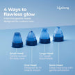 Lifelong Blackhead Remover Vacuum Cleaner with Acne & Pore Cleaning Attachments