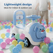 Lifelong Bunny Ride-On Push Car for Kids 1-4 Yrs, Back Support, Steering Wheel & Storage (LLCBBR03)