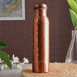 Lifelong 900 ml Copper Water Bottle | Natural alkaline water | Leakproof & Lightweight Design Boosts Immunity | Anti-Bacterial, BPA Free, Easy to Clean with Secure Cap for School, Travel, Gym & Work LLCBH02