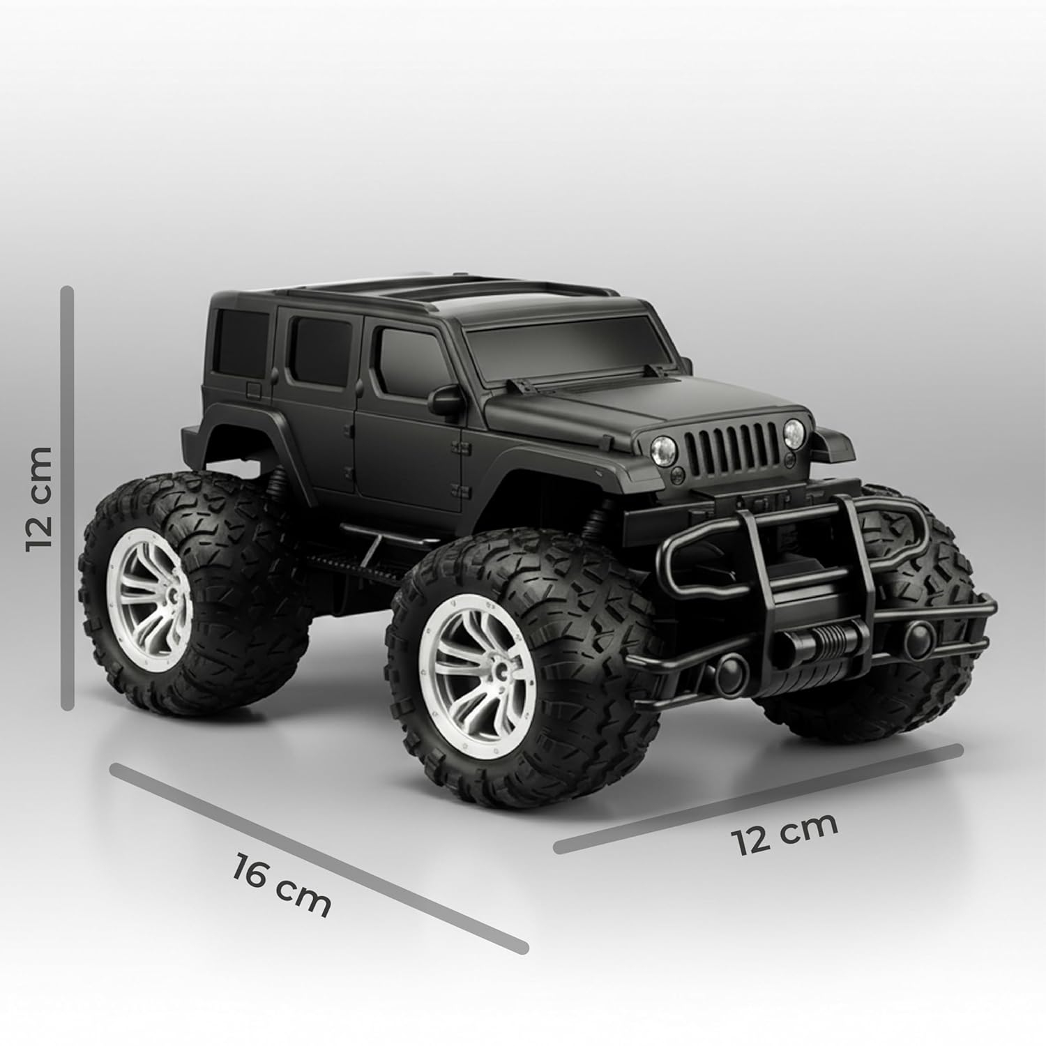 Lifelong Cuppy 4x4 Off Road RC Monster Car with Type-C Rechargeable Battery