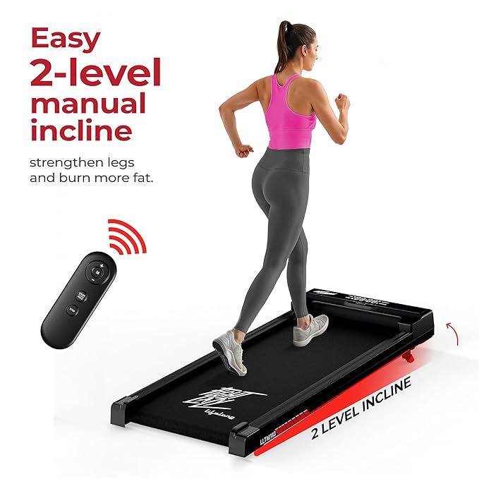 Lifelong Walking Pad Treadmill – 3HP Motor, Incline, Foldable, 110Kg (LLTM183)