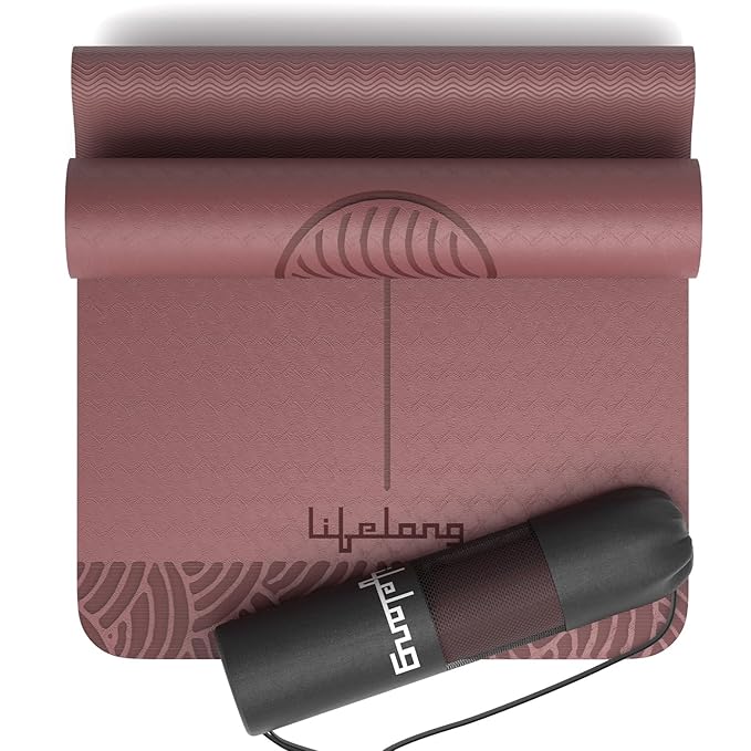 5mm TPE Yoga Mat with Carry Bag
