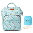 Lifelong Cuppy Baby Diaper Bag Backpack for Moms (Green) | Large Waterproof Travel Bag with 15 Pockets, Rain Cover & Changing Mat | Stylish & Spacious