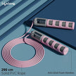 Lifelong Adjustable Skipping Rope with Counter – 290cm PVC Jump Rope (Pink)