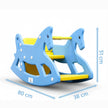 Lifelong 2-in-1 Rocking Horse & Study Table for Kids 1-5 Yrs, BIS Certified (LLCRK01)