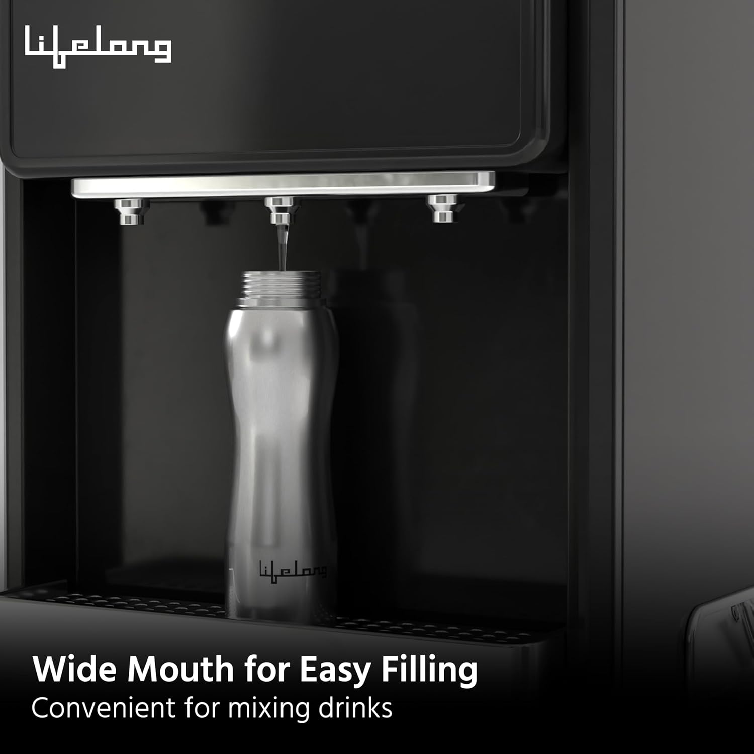 Lifelong Stainless Steel Water Bottle 750ml