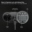 Lifelong 56L Digital Safe Locker Ã¢â‚¬â€œ Home & Office Tijori with Keypad, Keys & 1 Yr Warranty (Black)