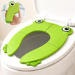 Lifelong Cuppy Foldable Baby Toilet Training Seat 1+ Yrs, Portable Travel Potty, Non-Slip Grip – Green