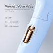 Lifelong 1200W Foldable Hair Dryer for Women & Men | Compact Travel Blow Dryer (Blue)