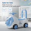 Lifelong Bunny Ride-On Push Car for Kids 1-4 Yrs, Back Support, Steering Wheel & Storage (LLCBBR03)