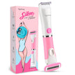 Lifelong Silken 2-in-1 Women’s Bikini & Body Trimmer | Waterproof Electric Trimmer & Manual Razor for Face, Legs & Underarms with Curve-Sensing Blades, 3 Refills, AA Battery
