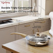 TriPly Kadhai & Fry Pan Combo – 20 cm Cookware Set