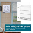 Lifelong 200 mm Exhaust Fan for Kitchen & Bathroom - 8 Inch Ventilation Fan with 31 Watt Strong Air Suction