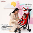 Lifelong Cuppy Baby Stroller | Lightweight Foldable Travel Pram for Kids | 5-Point Safety Harness, Adjustable Canopy & Storage Basket (20kg Capacity)