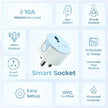 Lifelong 10A WiFi Smart Power Plug – App, Timer & Voice Control, Alexa/Google