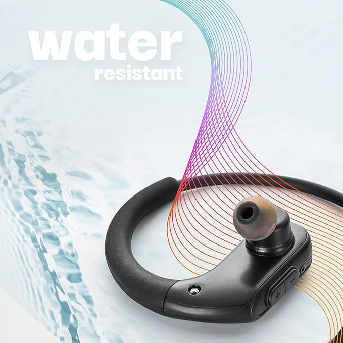 Vibez Ultra Wireless Earphones – 32GB Storage, Noise Cancellation, 15Hrs Playtime (Black)