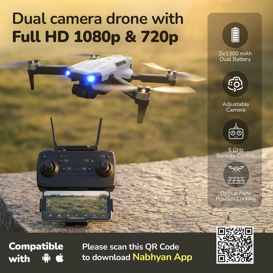 Lifelong Kids Drone with Dual Camera, 30 Min Flight & 360° Flip Stunts
