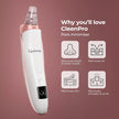 Lifelong Cleen Pro 6-in-1 Blackhead Remover | Electric Facial Pore Cleaner with Suction, LED Display, USB Recharge & 6 Attachments for Women & Men