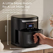 Lifelong Air Fryer|7L Capacity, 1500W Power|7 Presets, 360° Rapid Air Circulation