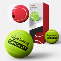 Cricket Tennis Ball Set of 3 (2 Green, 1 Red)