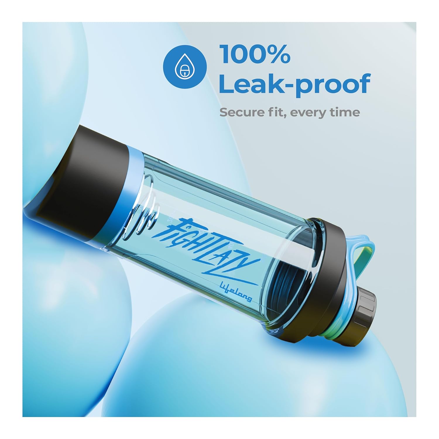 Lifelong Protein Shaker Protein Shaker Bottle with Extra Compartment