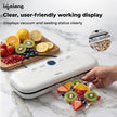 Lifelong Vacuum Sealer Machine for Dry & Wet Food Packing | Automatic Seal with Compact Design & Digital Display | Food Sealer with Vacuum Bags, One-Touch Operation & Airtight Storage Preservation