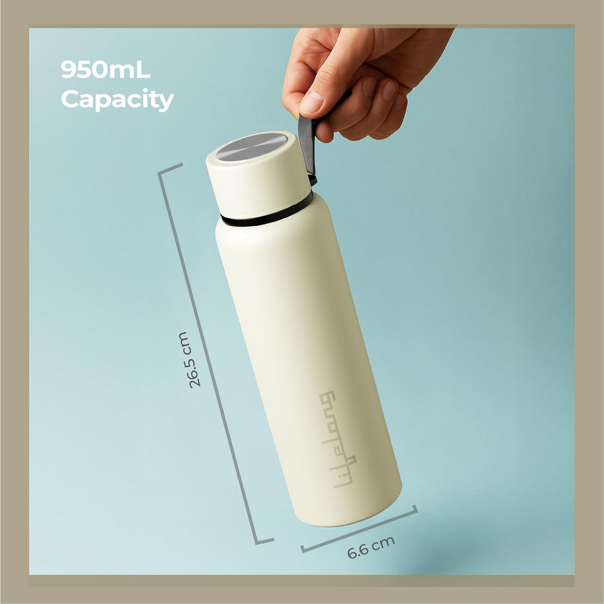 950ml Stainless Steel Water Bottle
