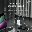 Lifelong 45W Super-Fast GaN Charger PD Technology | 1 USB A + 1 Type C Port | iPhone 17/16/15/14 (Including Pro Max), Android, Samsung | Laptops - MacBook, Dell, HP, Lenovo, Acer, ASUS