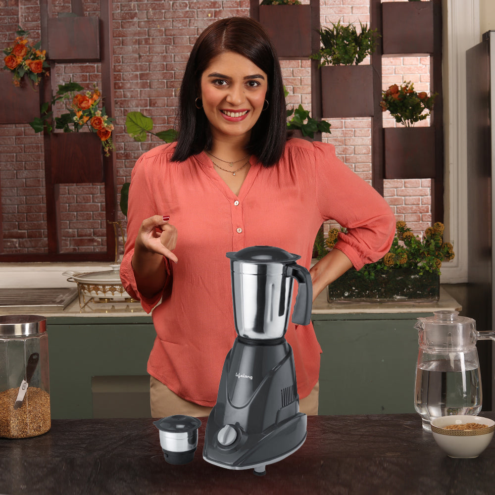 Mixer Grinder Gray