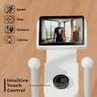 Elliptical Cross Trainer - 6 kg Flywheel, Magnetic Resistance, Touch LED Display & Tablet Holder (White)