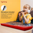 Lifelong Cuppy 61-Key Kids Keyboard Piano with Microphone – LED Display, Recording Feature, Musical Toy 3+ Years