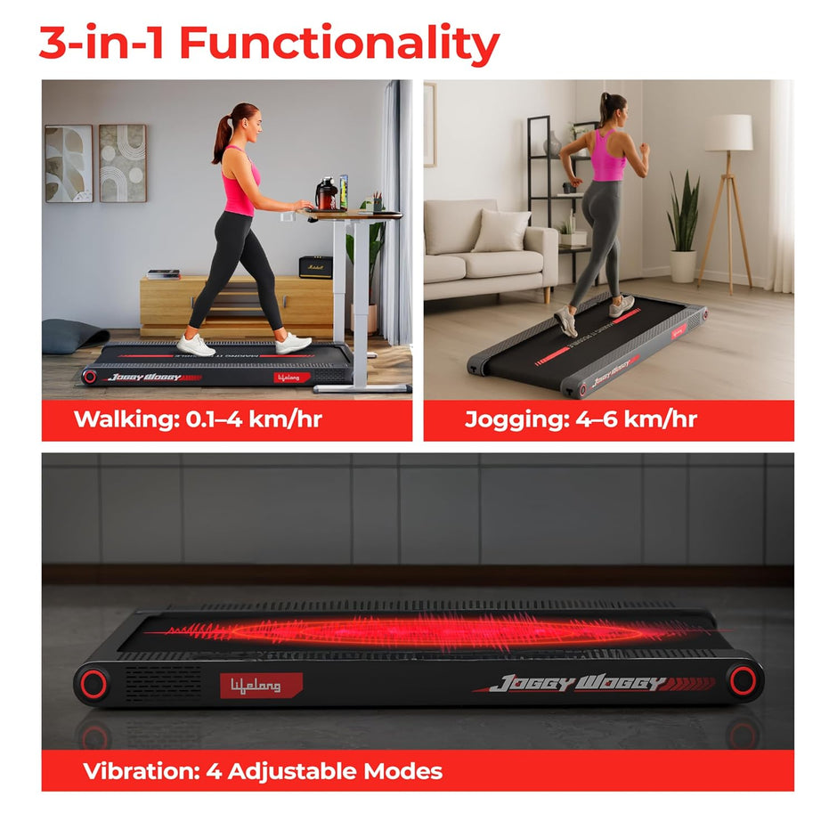 Walking Pad Treadmill with 4 HP Motor