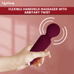 Personal Massager – Compact Wireless Body Massager with 20 Modes & 8 Speeds (Wine)