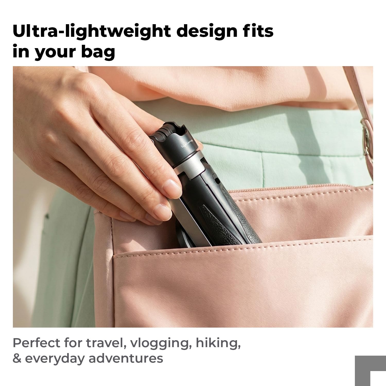 Lifelong Selfie Stick Tripod with Magsafe & Wireless Bluetooth Remote | Lightweight & Portable| Extendable Cell Phone Stand with Phone Clamp & Magnetic Ring | Ideal for iPhone & Android Mobile