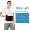 Lifelong Lumbar Sacral Belt with Hot & Cold Pack |Universal Fit for Men and Women| Back Support Brace for Pain Relief |Posture Correction & Lower Back Comfort| Adjustable Elastic Strap Waist Belt