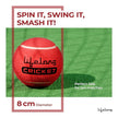 Lifelong Rubber Cricket Tennis Balls – Heavy Red, Durable, Set of 3
