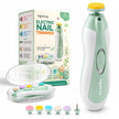 Lifelong Baby Electric Nail Trimmer Kit – 5 Grinding Heads, Gentle & Safe Nail Care for Newborns, Infants & Toddlers