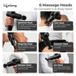Lifelong Percussion Massage Gun – Deep Tissue Pain Relief Massager