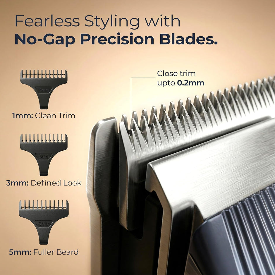 Lifelong Waterproof All-in-One Grooming Kit for Men with Type-C Charging