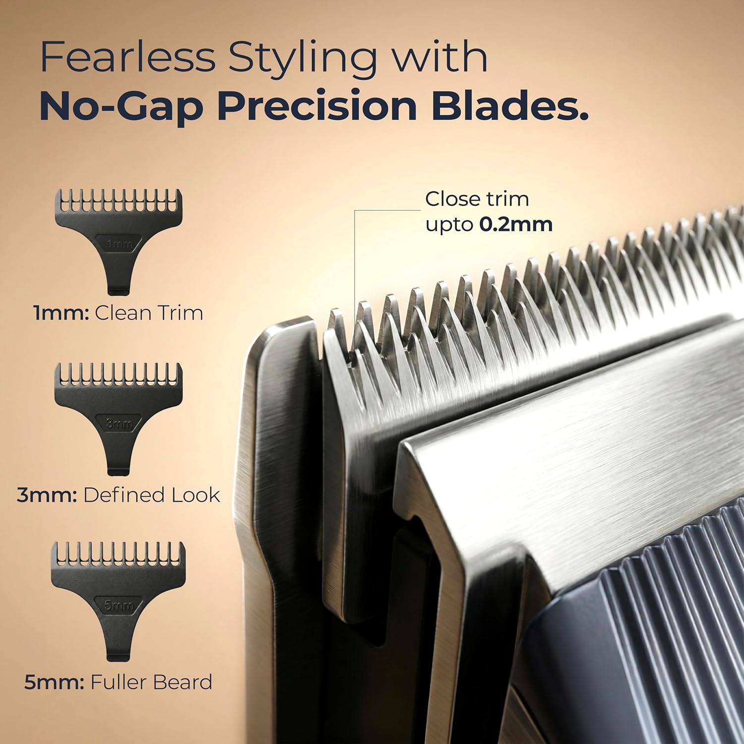 Lifelong Waterproof All-in-One Grooming Kit for Men with Type-C Charging