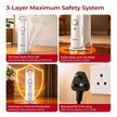 Lifelong Heato Mini 11-Fin Personal OFR Room Heater for Spot Heating