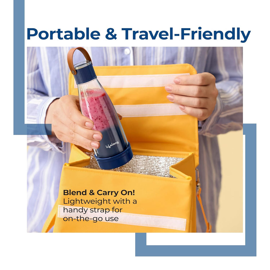 Lifelong Portable Juicer Blender | Smoothie Blender-300ml Capacity