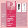 Lifelong Clenza Facial Cleansing Brush & Eye Massager with Sonic Vibration Modes