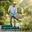 Lifelong Cordless Air Blower Machine 16000 RPM, 6-Speed Control, 4.0Ah Battery