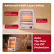Lifelong 800 Watts Quartz Room  Heater for Bedroom | 2 Power settings